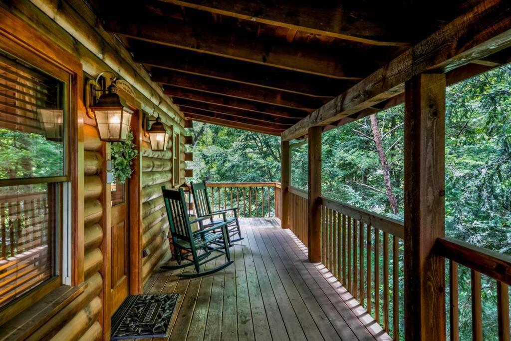 Nice View Fireplace, Hot Tub, Porch Bed, Private Sevierville Exteriör bild