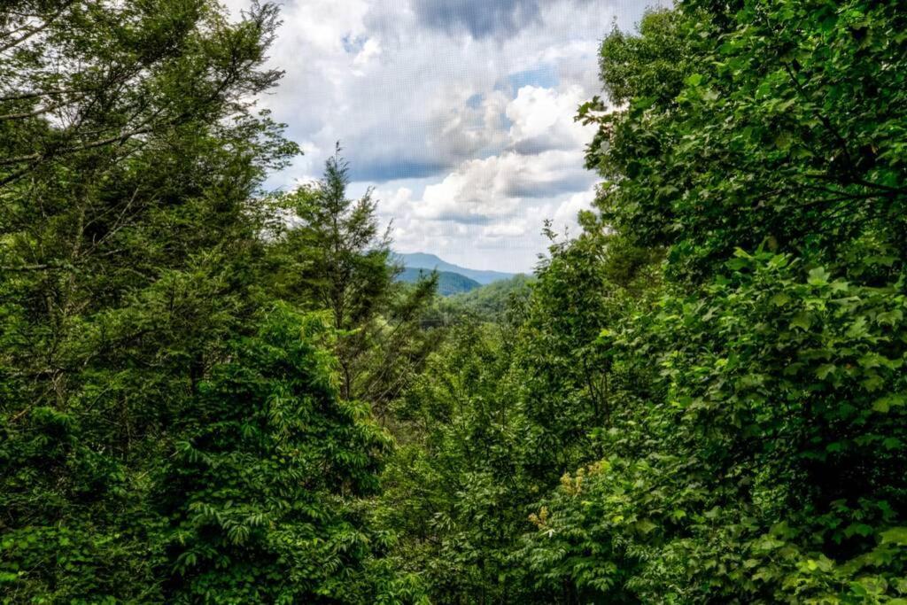Nice View Fireplace, Hot Tub, Porch Bed, Private Sevierville Exteriör bild
