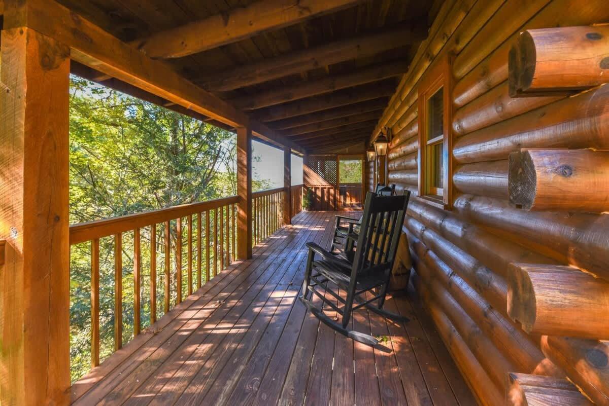 Nice View Fireplace, Hot Tub, Porch Bed, Private Sevierville Exteriör bild
