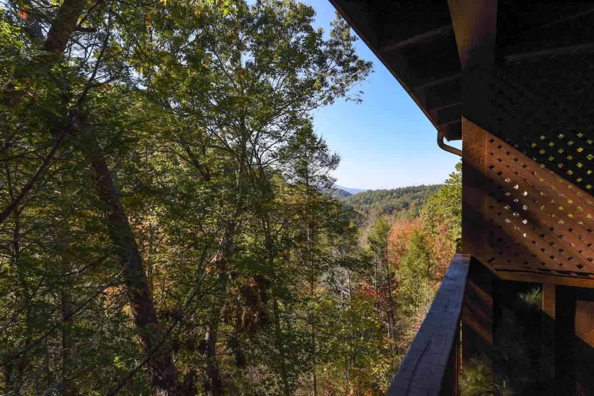 Nice View Fireplace, Hot Tub, Porch Bed, Private Sevierville Exteriör bild