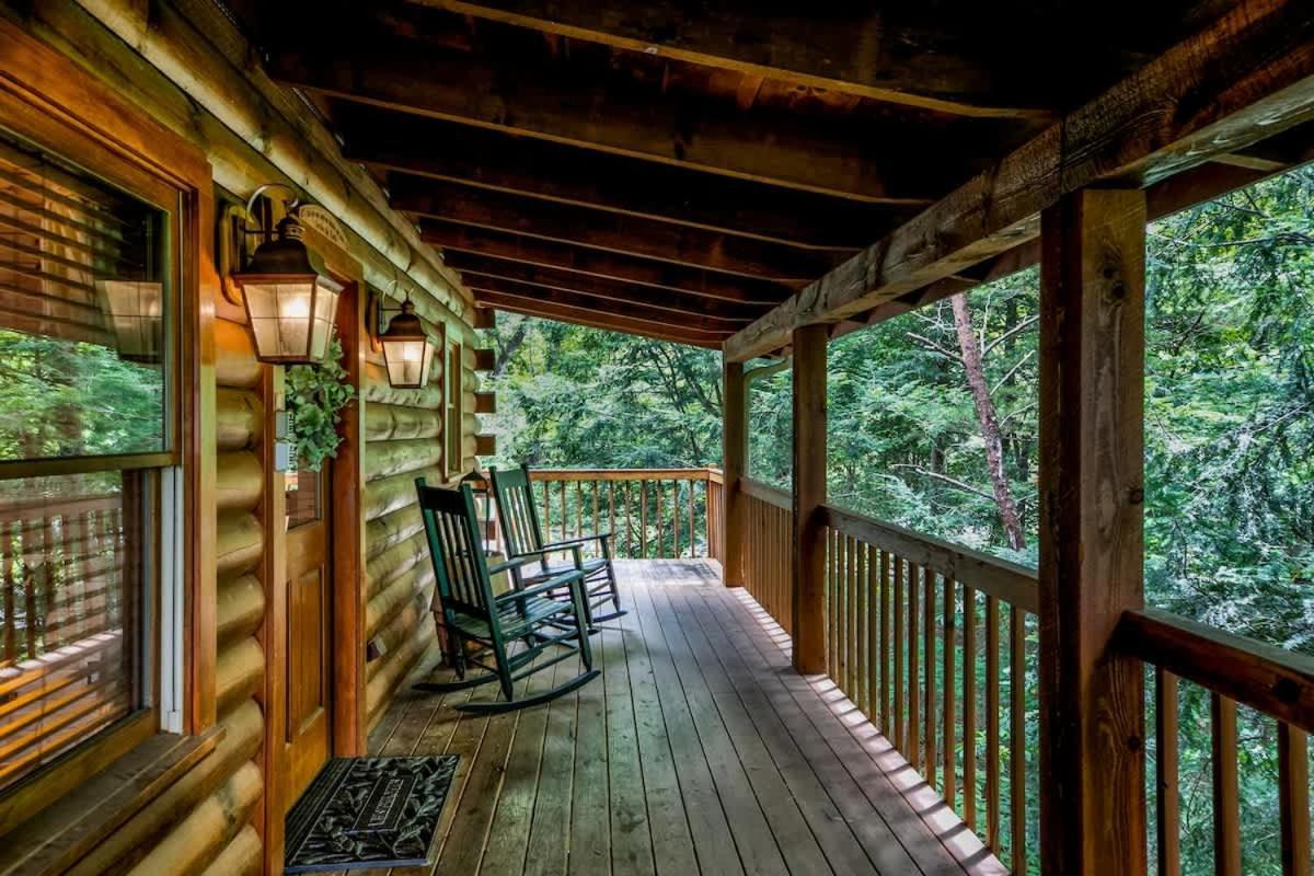 Nice View Fireplace, Hot Tub, Porch Bed, Private Sevierville Exteriör bild